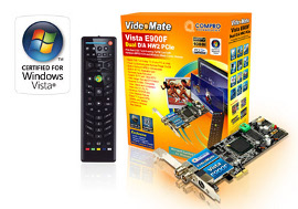 Compro VideoMate Vista E900F - Dualna karta TV