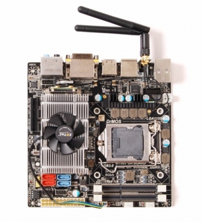 ZOTAC H67-ITX WiFi Supreme - góra ZOTAC H67-ITX WiFi Supreme - góra
