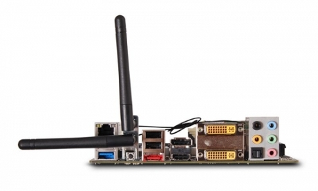 ZOTAC Z68-ITX WiFi Supreme Tył ZOTAC Z68-ITX WiFi Supreme Tył