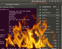 Sprawdzanie temperatury w Ubuntu 18.04